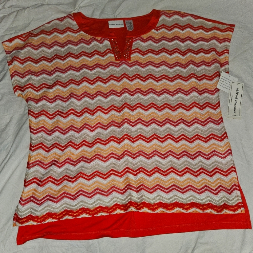 NWT Coral 3 layer in 1 shirt